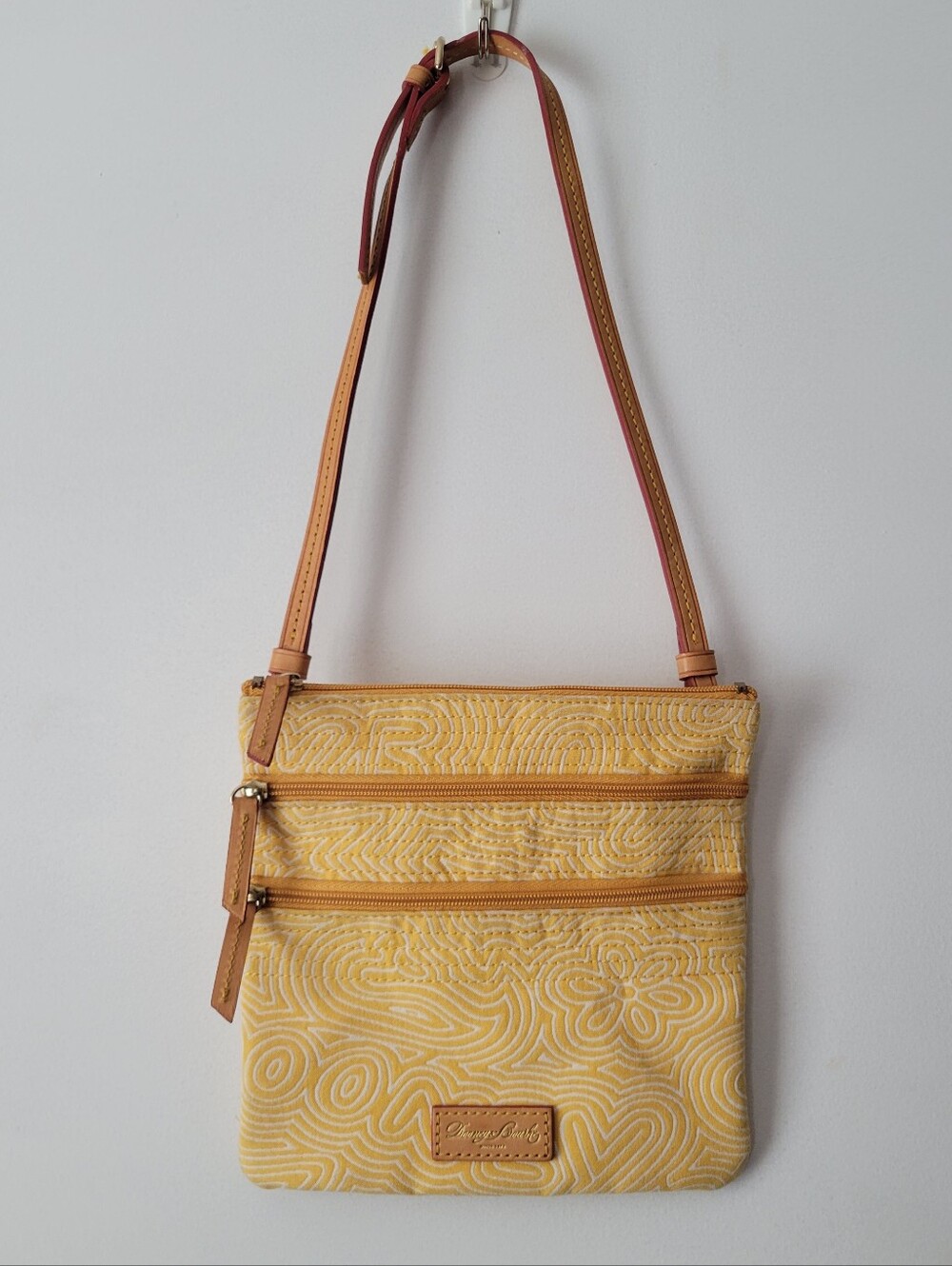 DOONEY & BOURKE yellow Crossbody Bag Purse